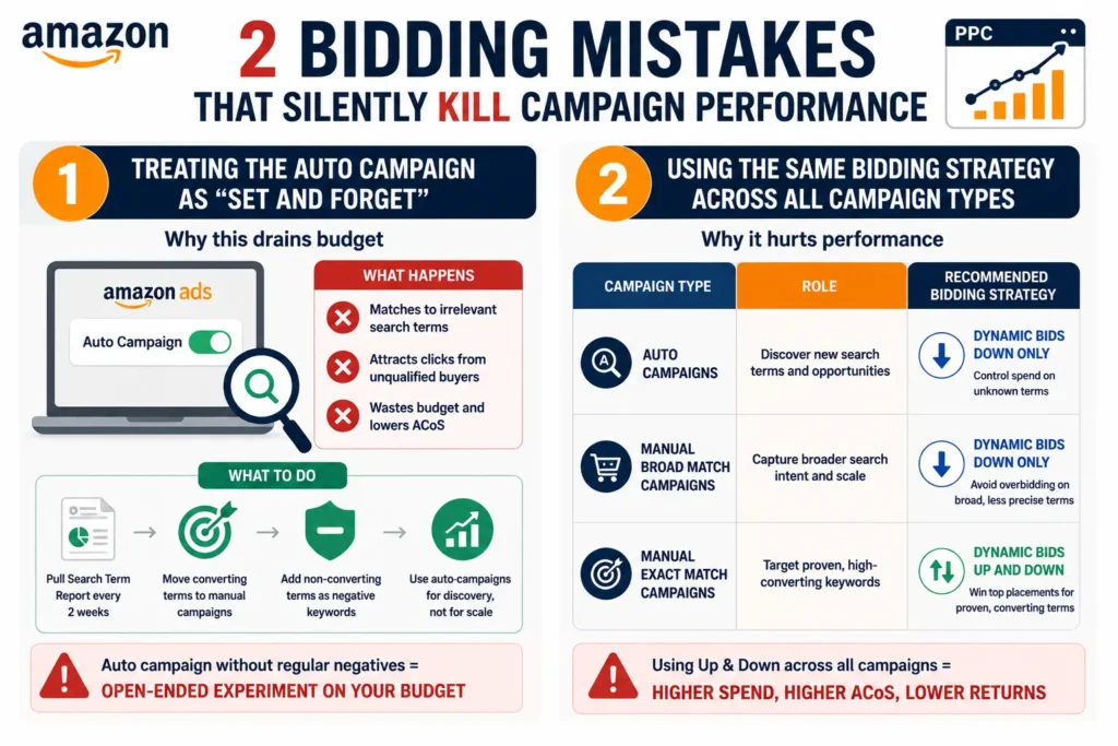 Two bidding mistakes