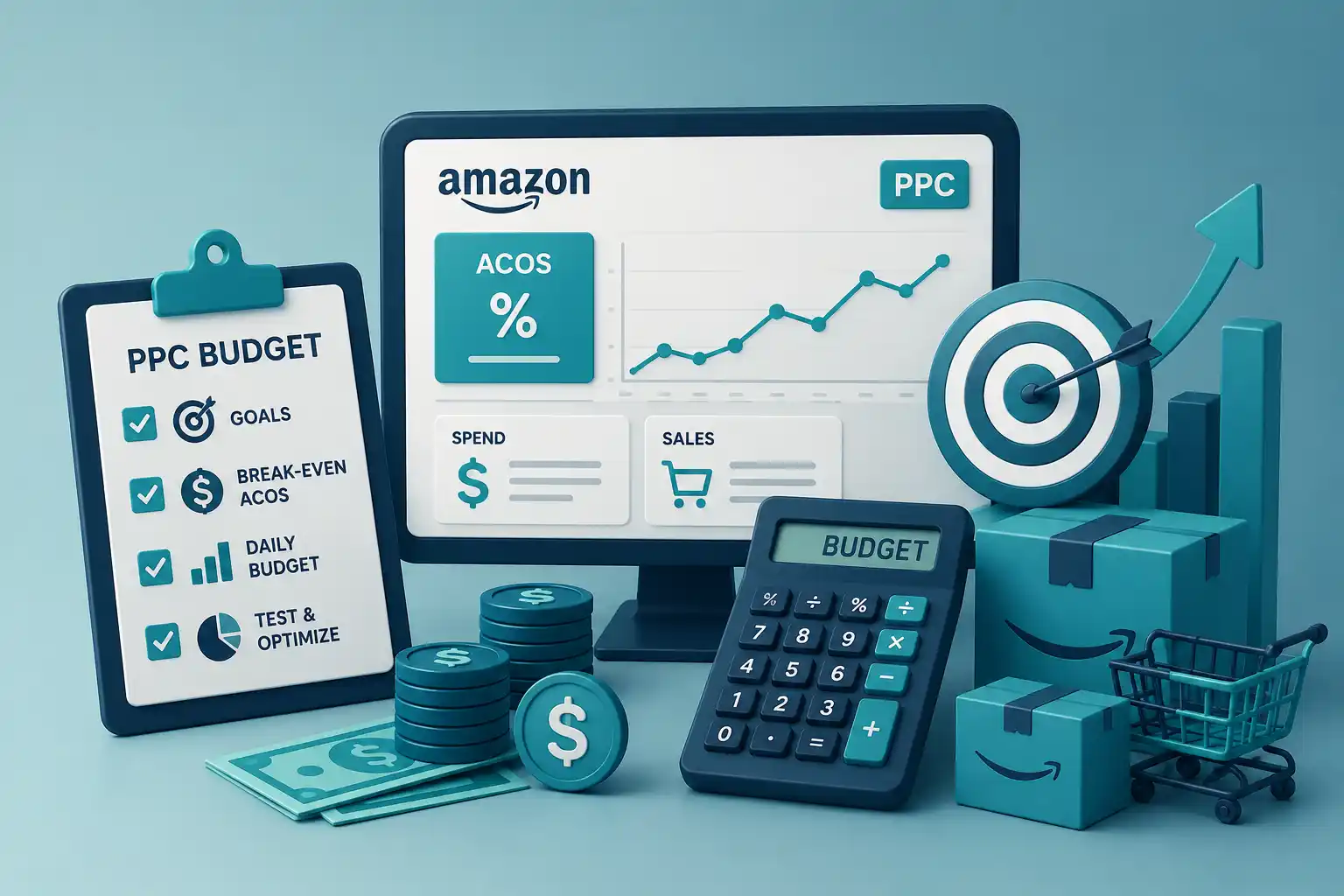 How to Choose the Right Budget for Amazon PPC Campaigns