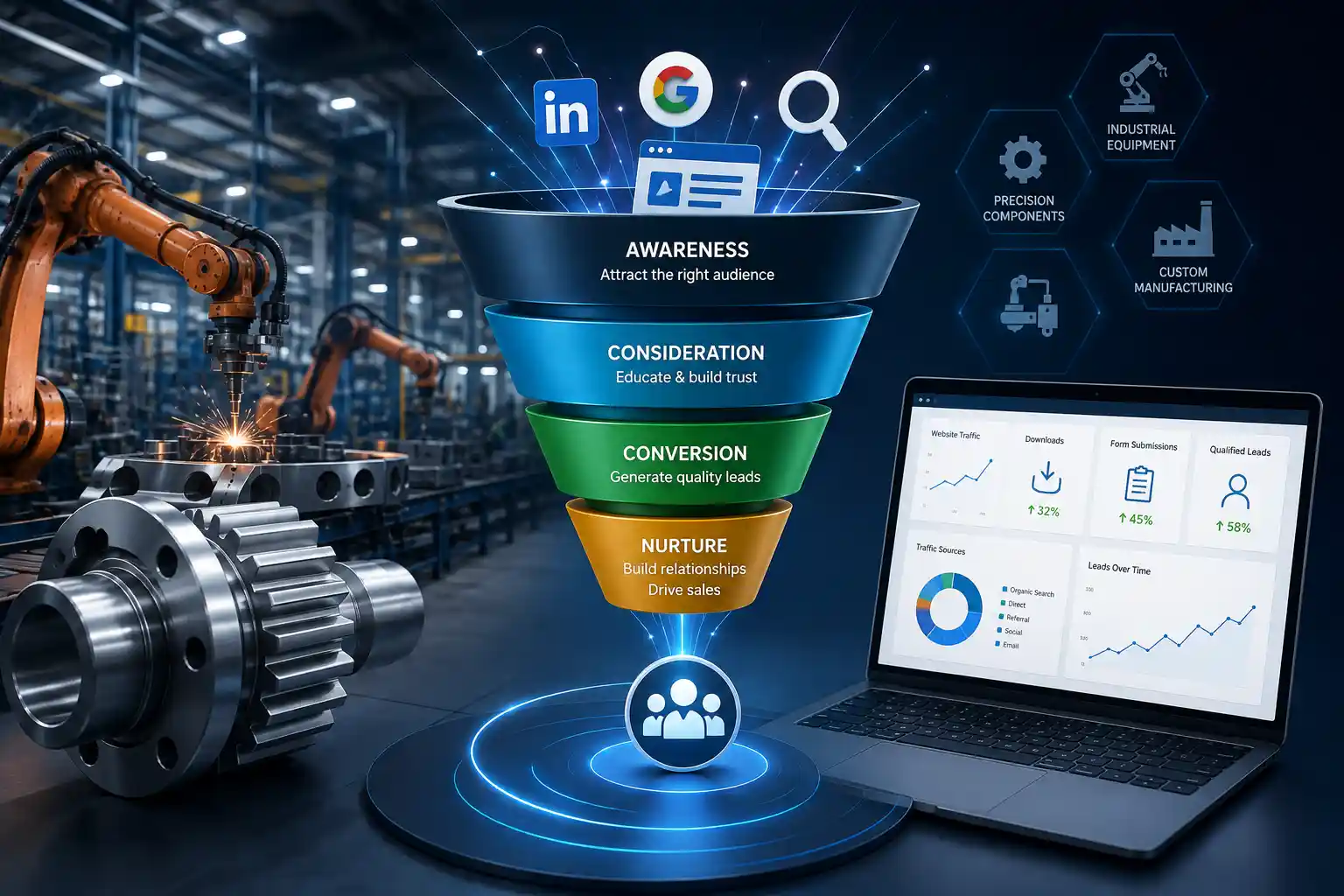 How Manufacturing Companies Can Generate More B2B Leads Online