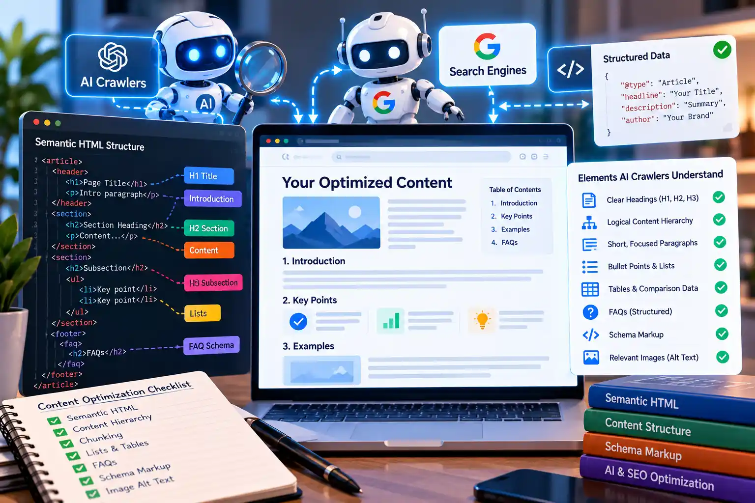 How to Optimize Content for AI Crawlers and Search Engines
