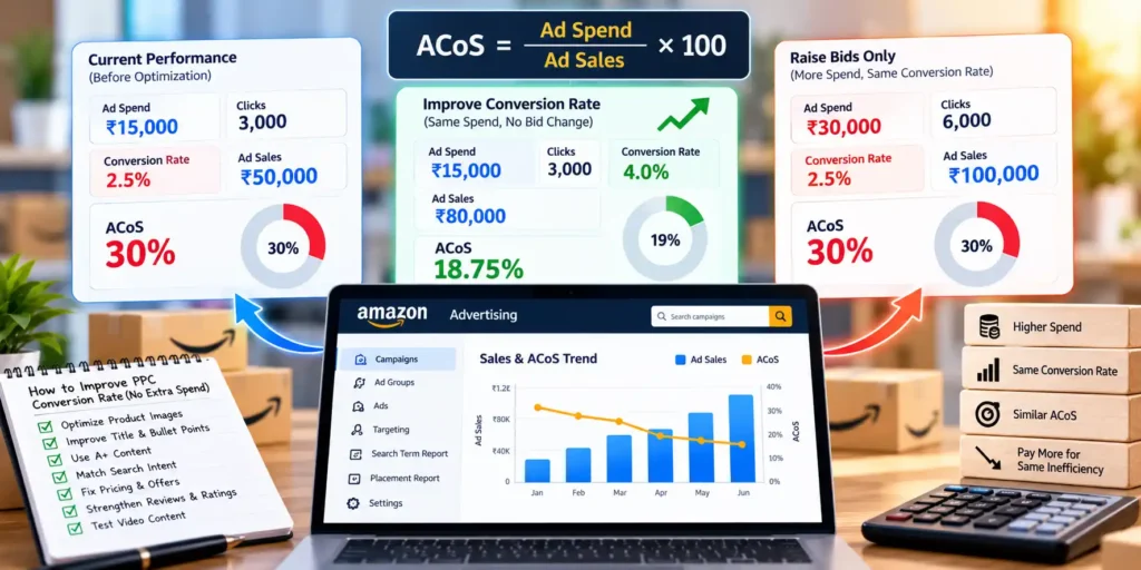 Amazon PPC Conversion Rates Without Increasing Ad Image Amazon PPC Conversion Rates Without Increasing Ad Image