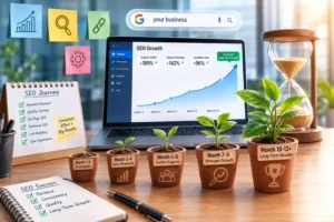 SEO Take to Show Results Banner